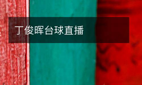 丁俊暉臺(tái)球直播