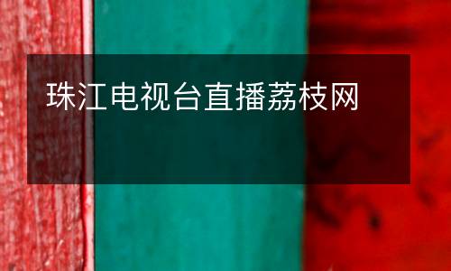 珠江電視臺直播荔枝網(wǎng)