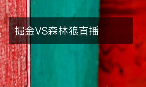 掘金VS森林狼直播